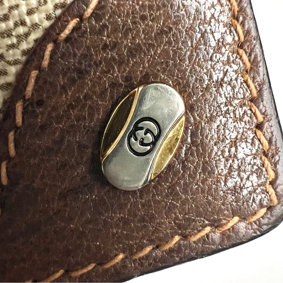 Gucci Beige and Brown Wallet and check book - Picture 7 of 7